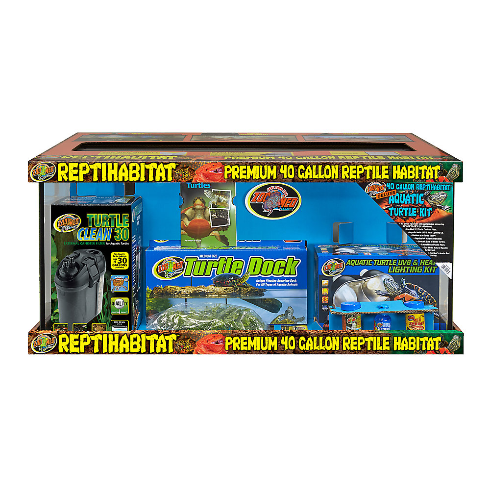 Reptihabitat aquatic hot sale turtle kit